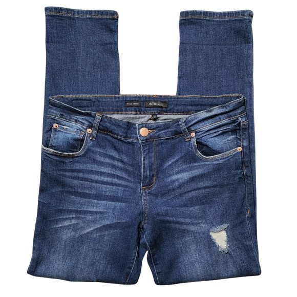 Womens Sts Blue Taylor Tomboy Jeans Sz 